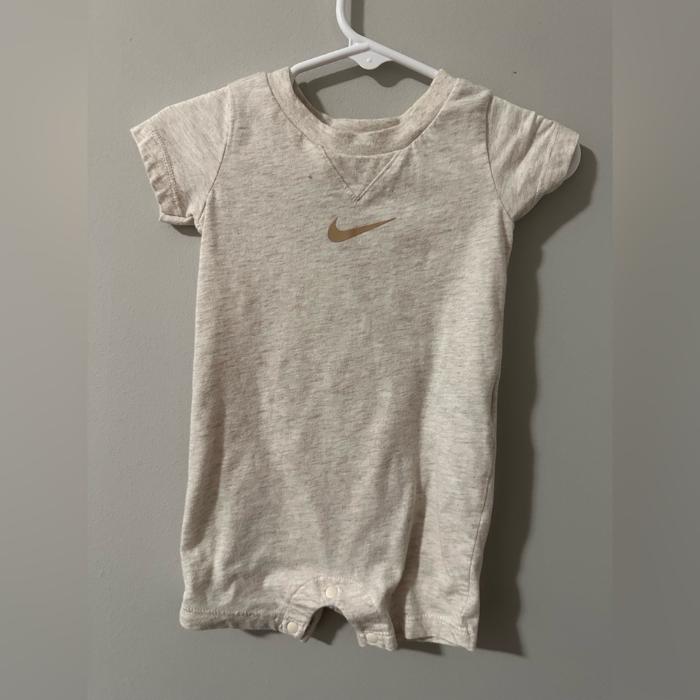 Nike Cream Baby Romper